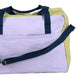 Sac de Voyage en Coton Bio - Tricolo Lilas Ananas La Cerise sur le Gâteau