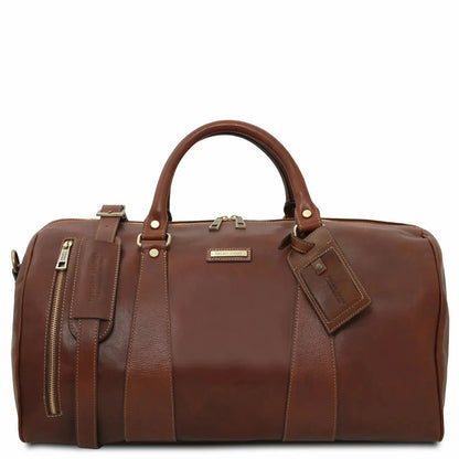 Sac de Voyage en Cuir - Grand Modèle - TL Voyager TL141794 - marron Tuscany Leather