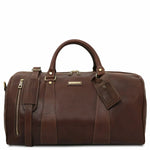 Sac de Voyage en Cuir - Grand Modèle - TL Voyager TL141794 - marron foncé Tuscany Leather