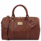 Sac de Voyage en Cuir Petit Modèle - TL Voyager TL141250 - marron - Tuscany Leather
