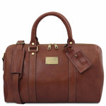 Sac de Voyage en Cuir Petit Modèle - TL Voyager TL141250 - marron - Tuscany Leather