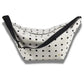 Sac demi-lune Mio Écru Coton Bio - 53x28x12 cm La Cerise sur le Gâteau