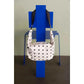 Sac demi-lune Mio Écru Coton Bio - 53x28x12 cm La Cerise sur le Gâteau