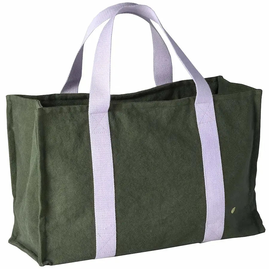 Sac en Coton Bio Daily - Iona Kale kaki La Cerise sur le Gâteau