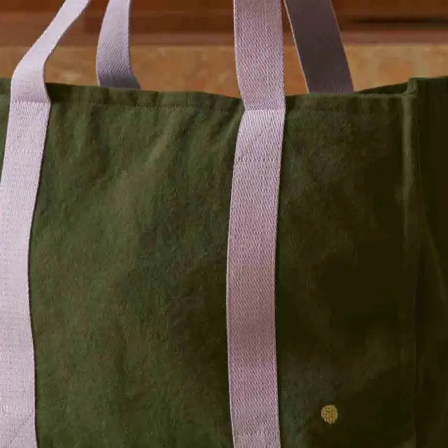Sac en Coton Bio Daily - Iona Kale kaki La Cerise sur le Gâteau