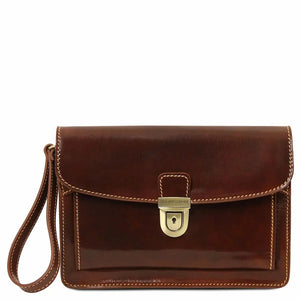sacoche en cuir homme marron - max tl8075 Tuscany Leather