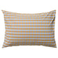 Taie d'Oreiller Carreaux Marron Caro Nuts - Percale de coton La Cerise sur le Gâteau