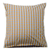 Taie d'Oreiller Carreaux Marron Caro Nuts - Percale de coton - 65x65 cm