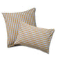 Taie d'Oreiller Carreaux Marron Caro Nuts - Percale de coton La Cerise sur le Gâteau