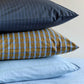 Taie d'Oreiller Carreaux Marron Caro Nuts - Percale de coton La Cerise sur le Gâteau