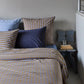 Taie d'Oreiller Carreaux Marron Caro Nuts - Percale de coton La Cerise sur le Gâteau