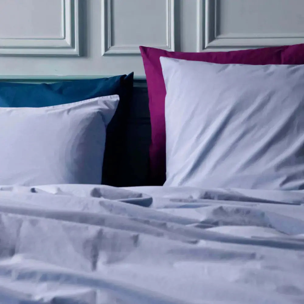 Taie d'Oreiller Céleste Bluetiful - Coton bio La Cerise sur le Gâteau