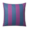 Taie d'Oreiller Rayée Coton Bio - Malo Purple Rain - 65x65 cm