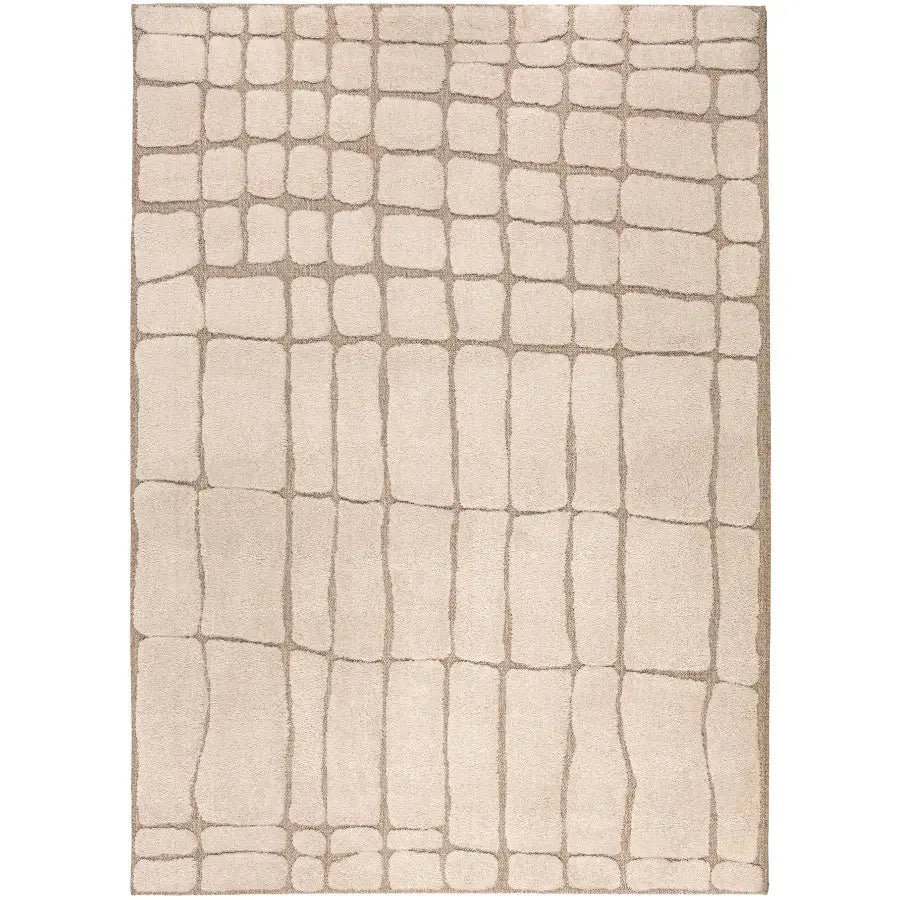 Tapis Rectangulaire Naturel - Sofiane Coussin Dorsey
