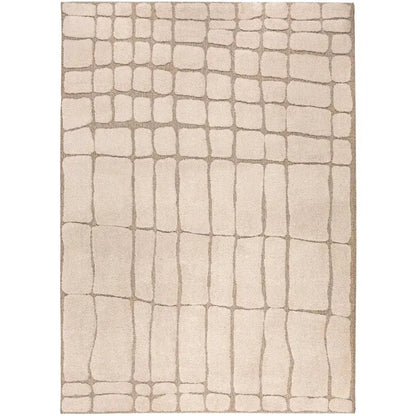 Tapis Rectangulaire Naturel - Sofiane Coussin Dorsey