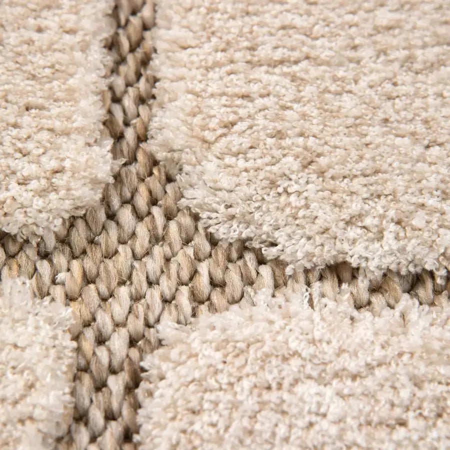 Tapis Rectangulaire Naturel - Sofiane Coussin Dorsey