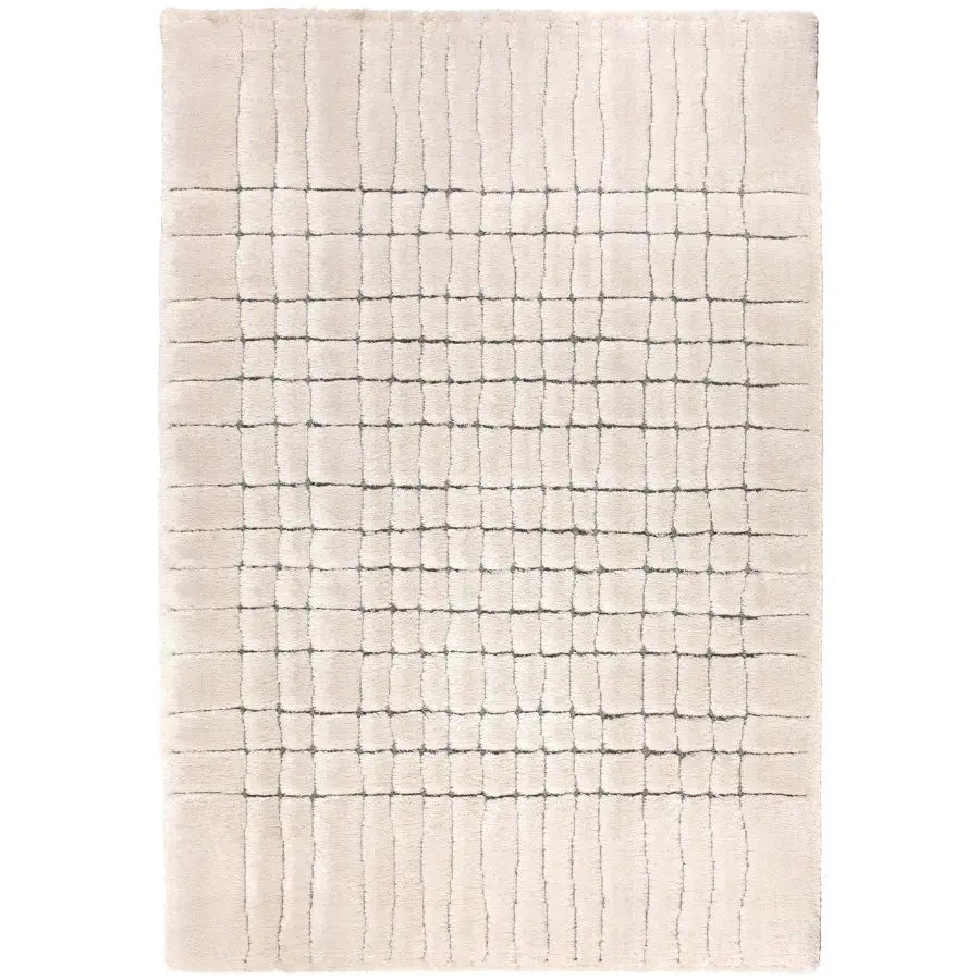 Tapis Recyclé Antonio Neige - Style Berbère Contemporain Vivaraise
