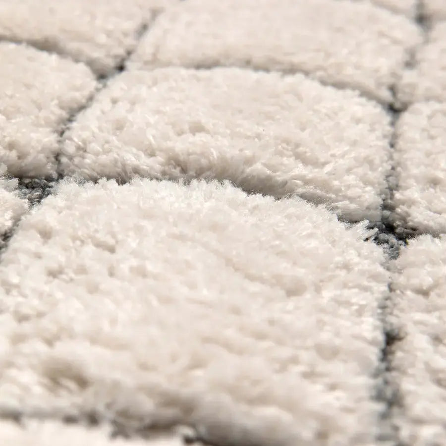 Tapis Recyclé Antonio Neige - Style Berbère Contemporain Vivaraise