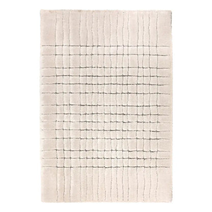 Tapis Recyclé Antonio Neige - Style Berbère Contemporain Vivaraise