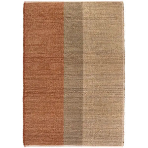 Tapis en Jonc de Mer - Karan Terracotta Vivaraise