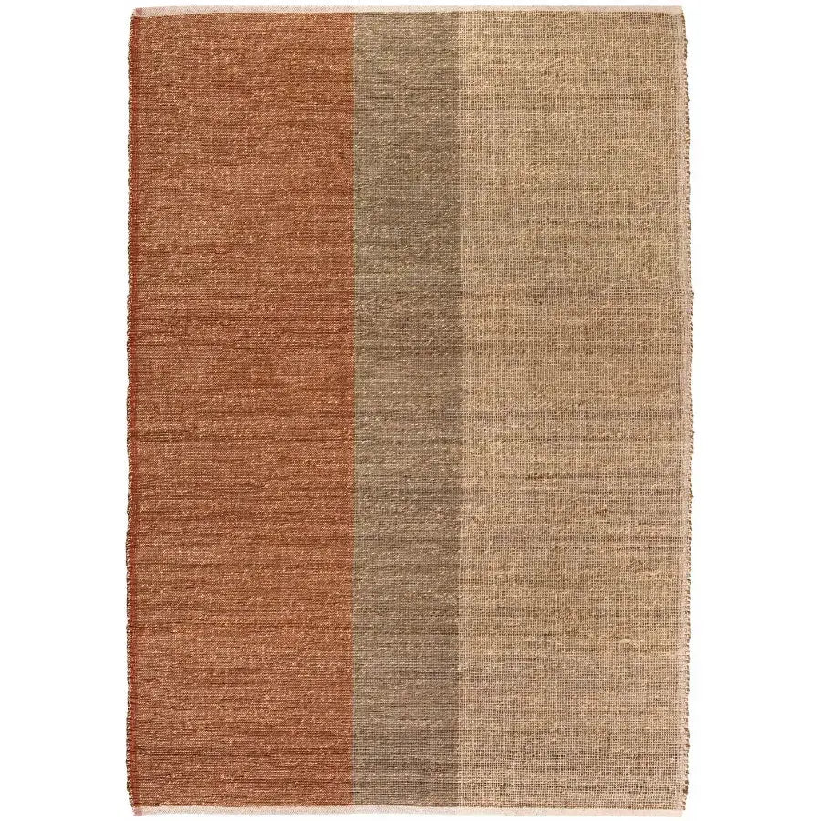 Tapis en Jonc de Mer - Karan Terracotta VIvaraise