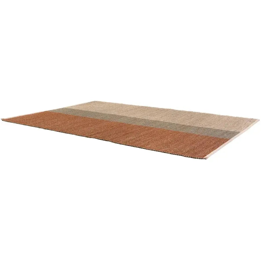 Tapis en Jonc de Mer - Karan Terracotta Vivaraise