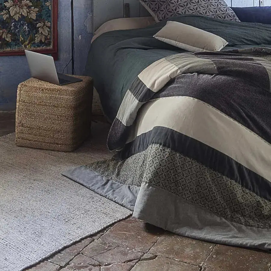 Tapis en Jute Naturel Jarod Vivaraise