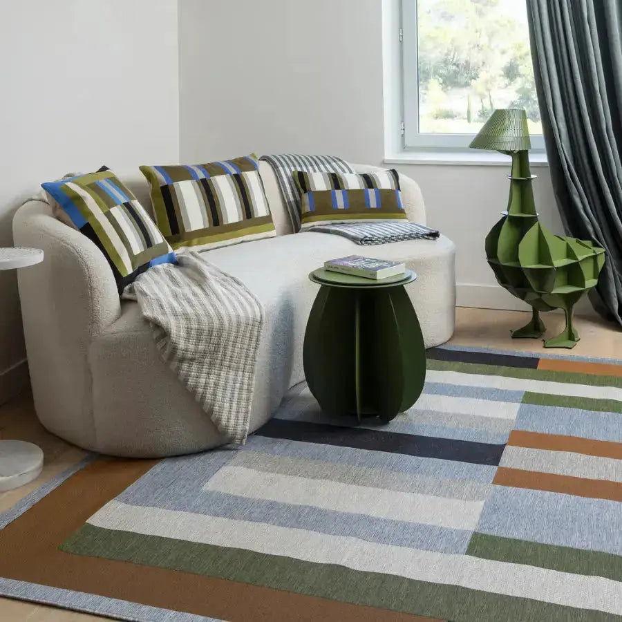 Tapis extérieur Jason Multicolore - 200x200 cm Vivaraise