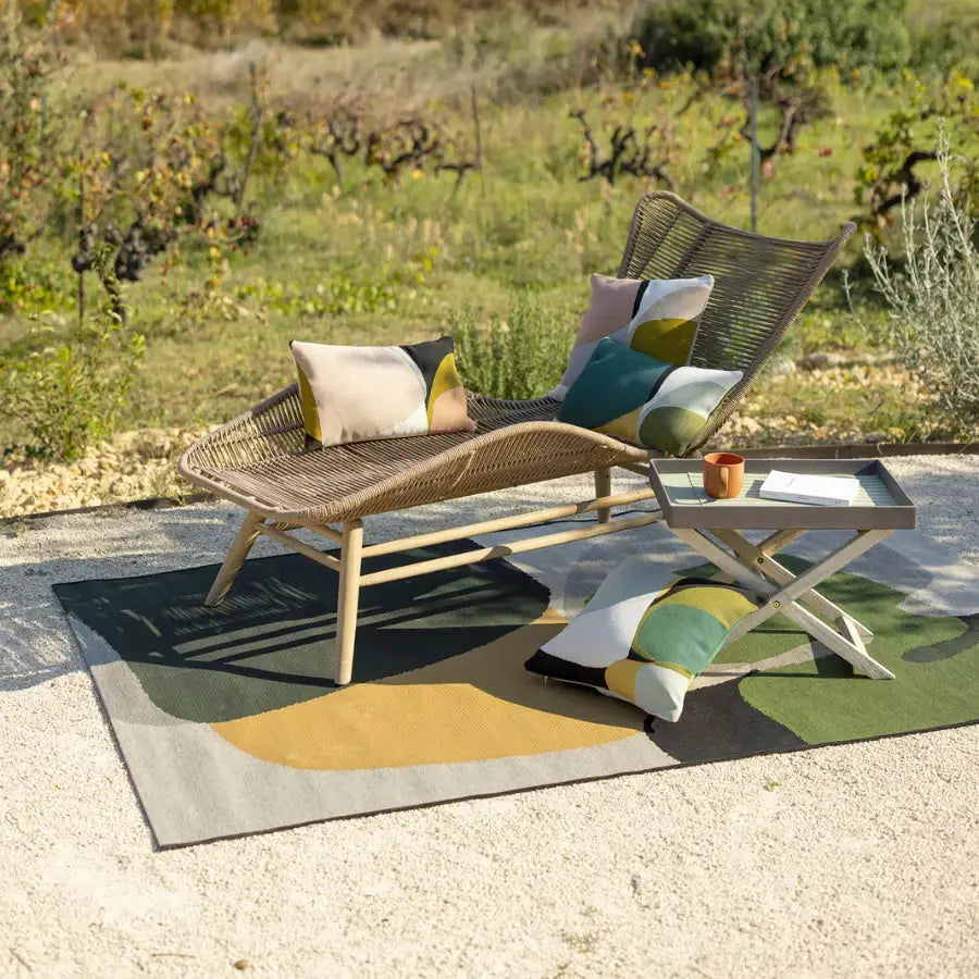 Tapis extérieur Leana Multicolore - 160x230 ou 200x290 cm Vivaraise