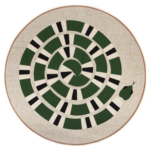 Tapis extérieur Yoka Naturel - Rond 160 cm Vivaraise