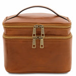 Trousse de Toilette en Cuir - Eliot TL142045 - naturel - Tuscany Leather
