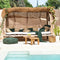 Voile d'ombrage Coco Shade 300x200 en fibre de coco - Naturel - Coloris Naturel