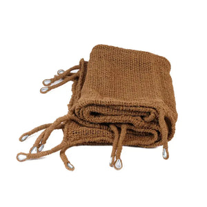 Voile d'ombrage Coco Shade 300x300 en fibre de coco - Naturel Bazar Bizar