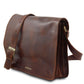 besace cuir homme messenger double tl90475 - marron - Tuscany Leather