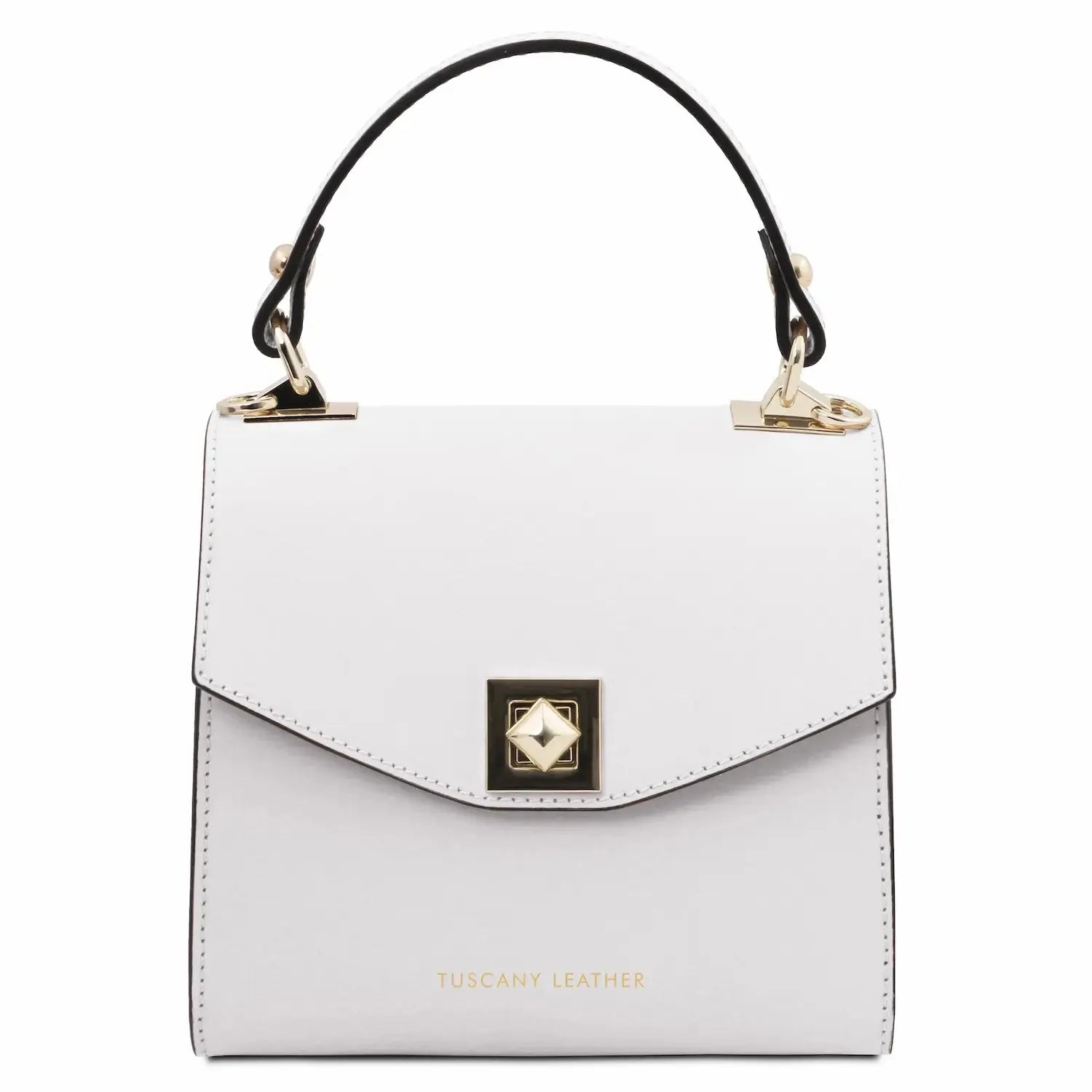 sac à main en cuir blanc tl bag tl142203 Tuscany Leather