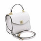 sac à main en cuir blanc avec bandoulière amovible - tl bag tl142203 Tuscany Leather
