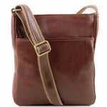 Sac Bandoulière en Cuir Homme Marron – Jason TL141300 Tuscany Leather