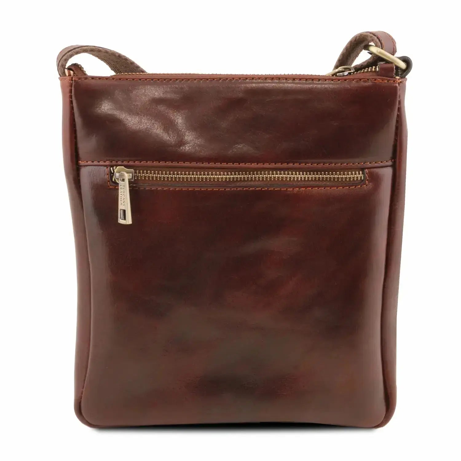 sac bandoulière en cuir homme marron - Jason tl141300 Tuscany Leather