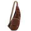 Sac Bandoulière en Cuir Homme – TL141352 - Marron-