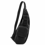 sac bandoulière en cuir homme noir - tl141352 Tuscany Leather