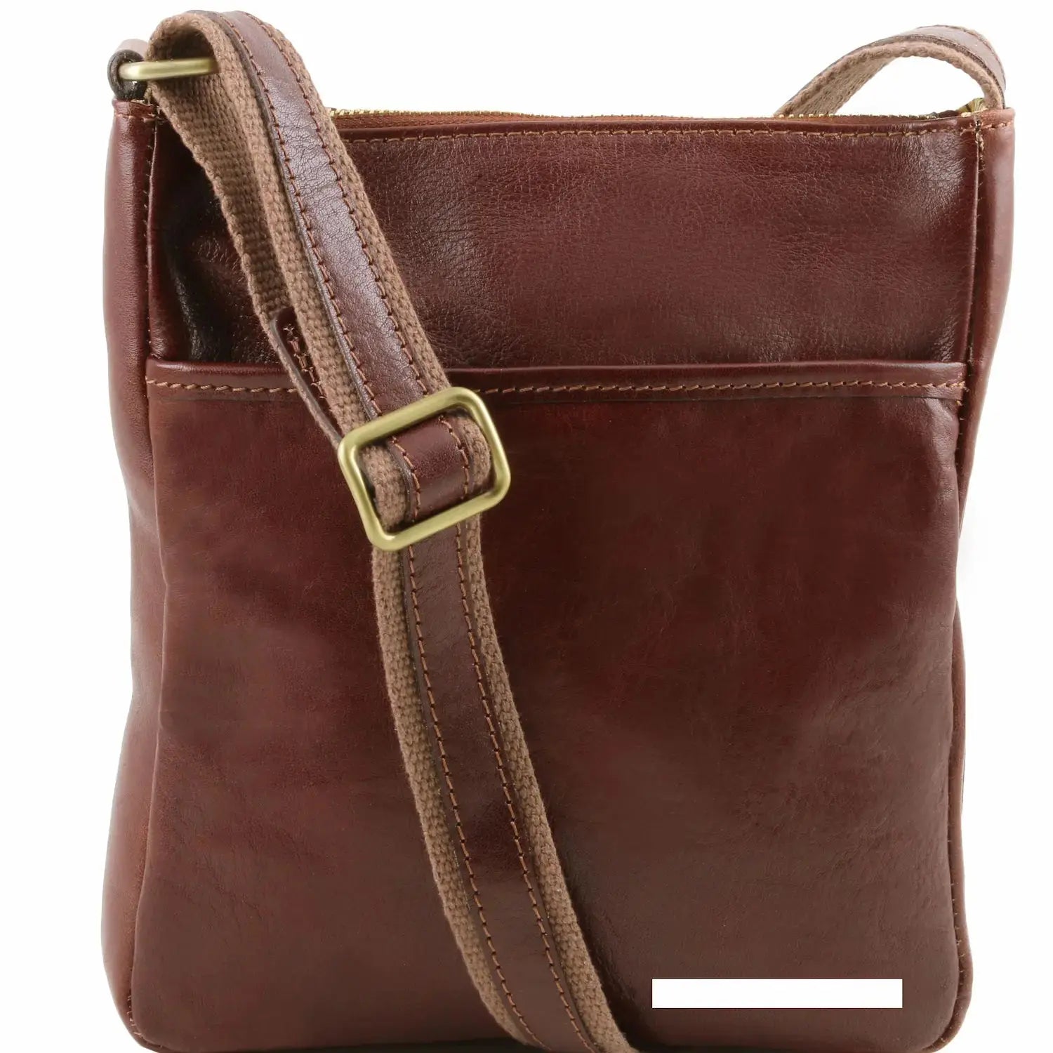 sac bandoulière en cuir homme personnalisation - Jason tl141300 - Tuscany Leather