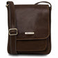 sac pour homme en cuir jimmy tl141107 marron foncé - Tuscany Leather