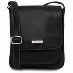 sac pour homme en cuir jimmy tl141107 noir - Tuscany Leather