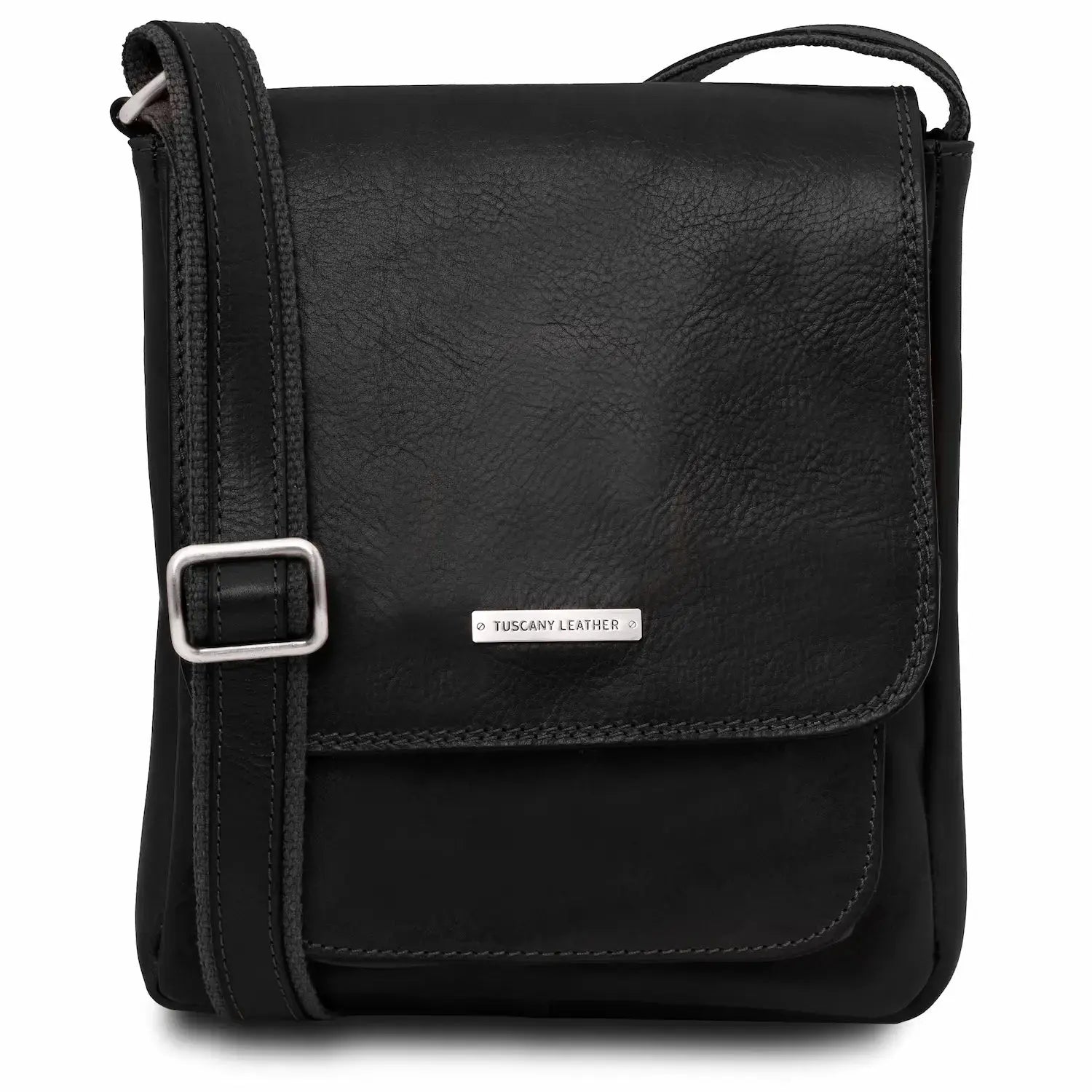 sac pour homme en cuir jimmy tl141107 noir - Tuscany Leather