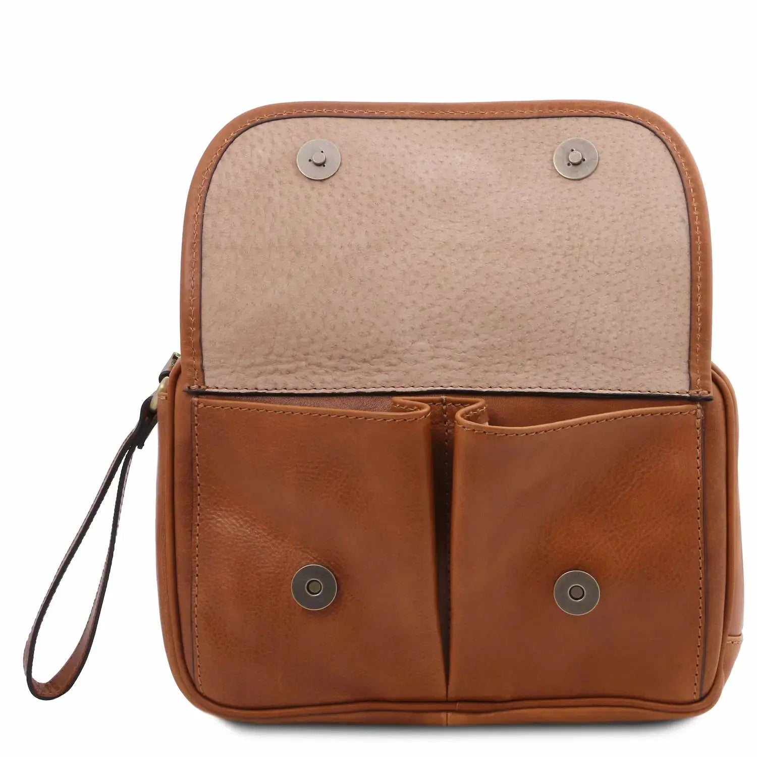 sacoche en cuir homme - naturel - ivan tl140849 Tuscany Leather