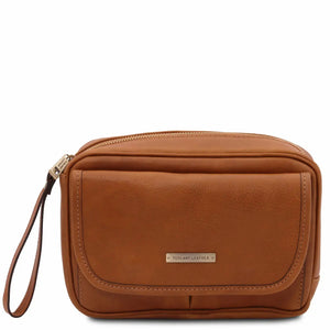 sacoche en cuir homme - naturel - ivan tl140849 Tuscany Leather
