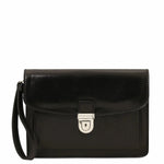 sacoche en cuir homme noir - max tl8075 - Tuscany Leather