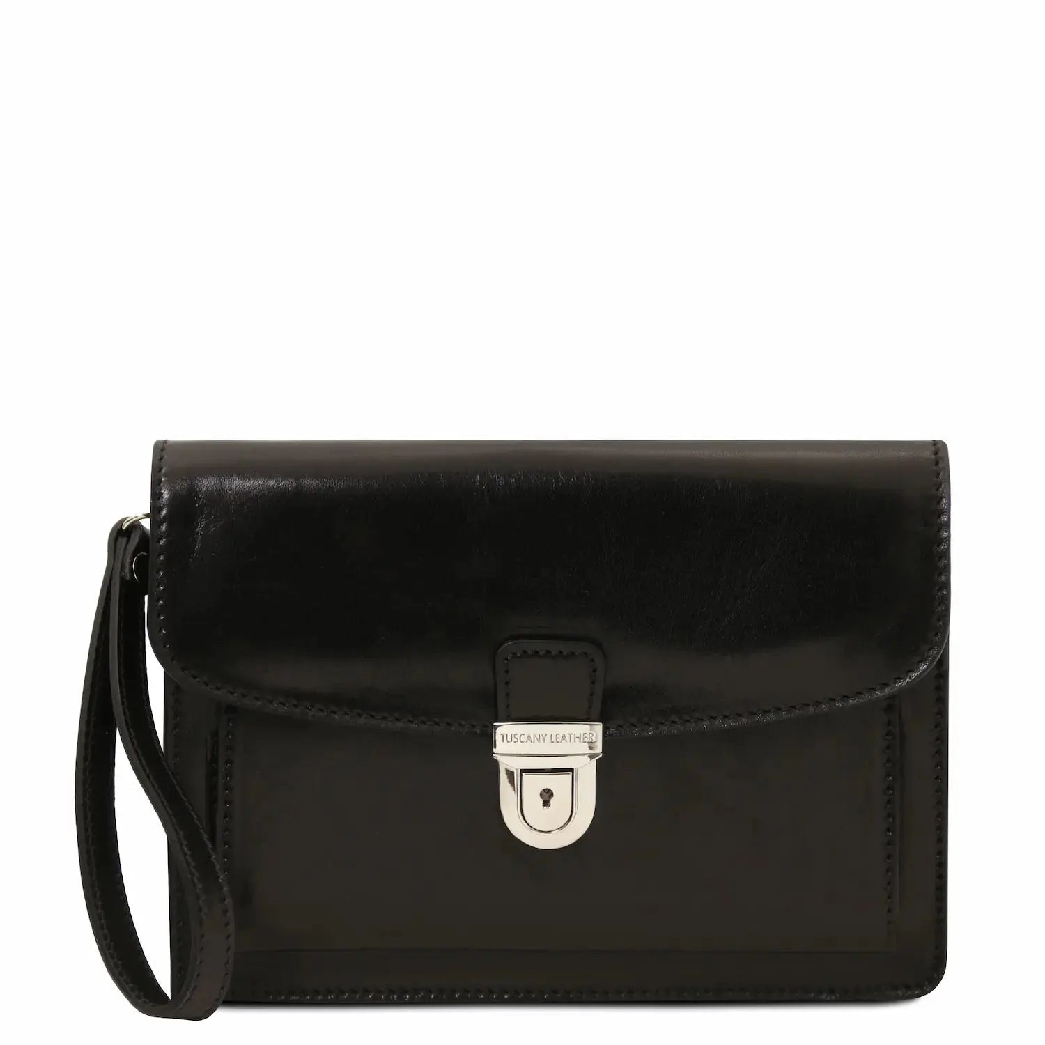 sacoche en cuir homme noir - max tl8075 - Tuscany Leather